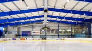 Ice rink in Arena of Marian Gaborik