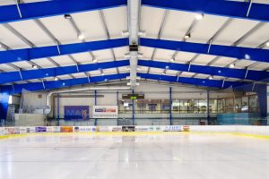 Ice rink in Arena of Marian Gaborik
