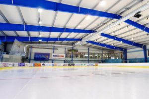 Ice rink in Arena of Marian Gaborik