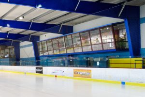 Ice rink in Arena of Marian Gaborik