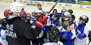 Hockey school of Marian Gaborik - Training process