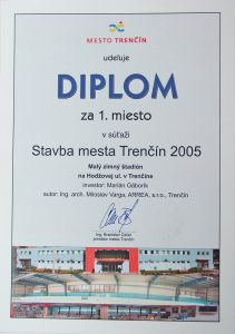 Aréna Mariána Gáboríka – Stavba mesta Trenčín 2005