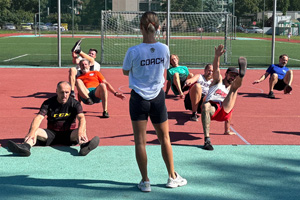 Amatéri suchý tréning